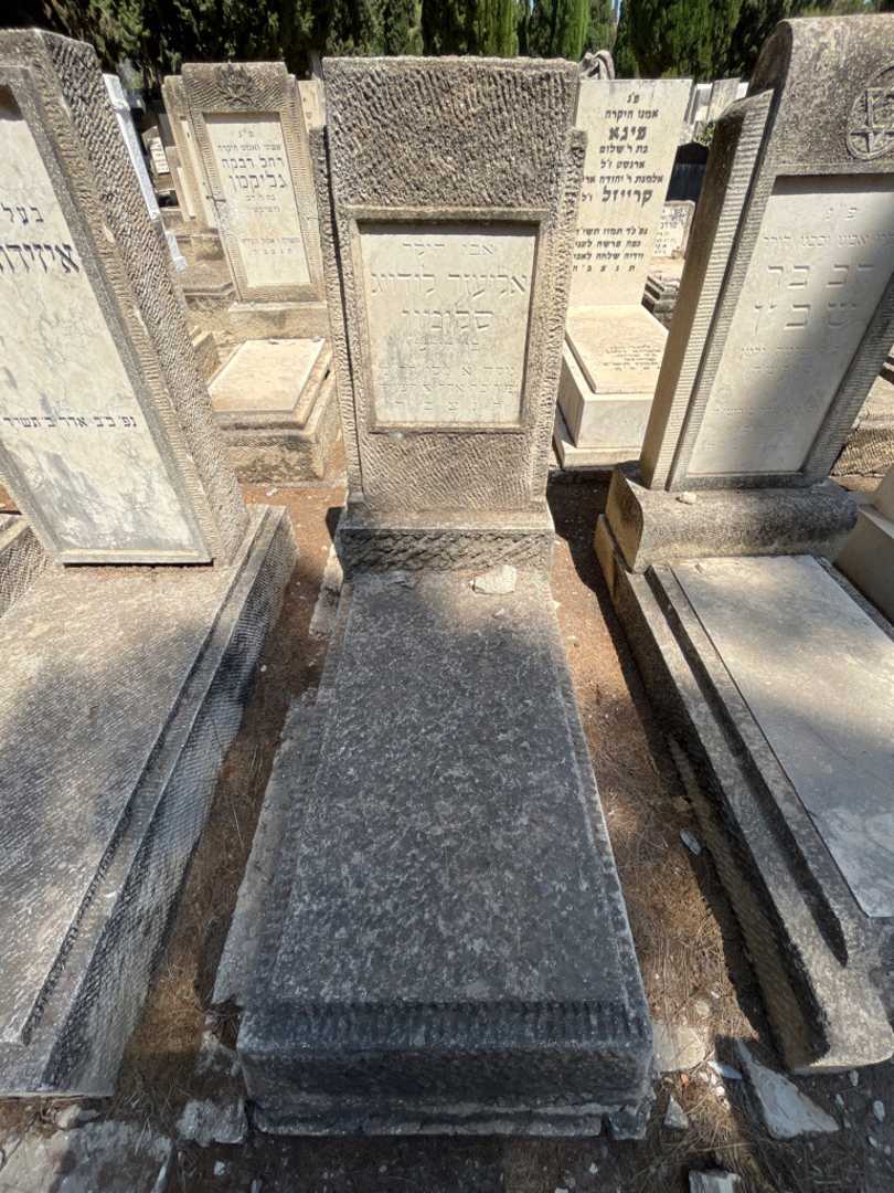 קברו של אליעזר לודויג סלומון