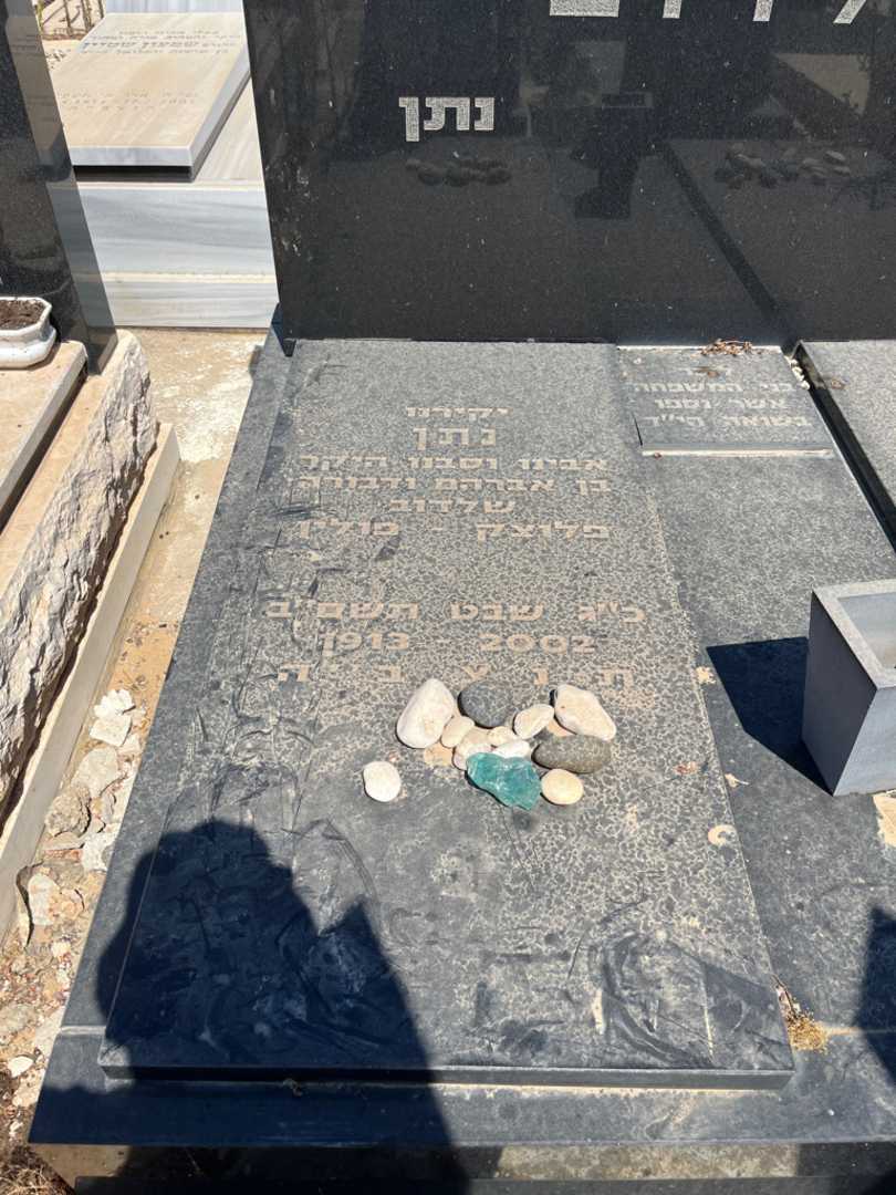 קברו של נתן שלדוב. תמונה 1