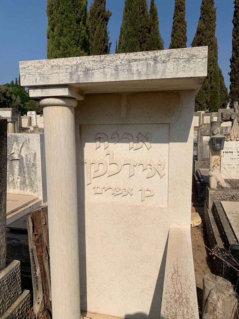 קברו של אריה אידלמן. תמונה 2