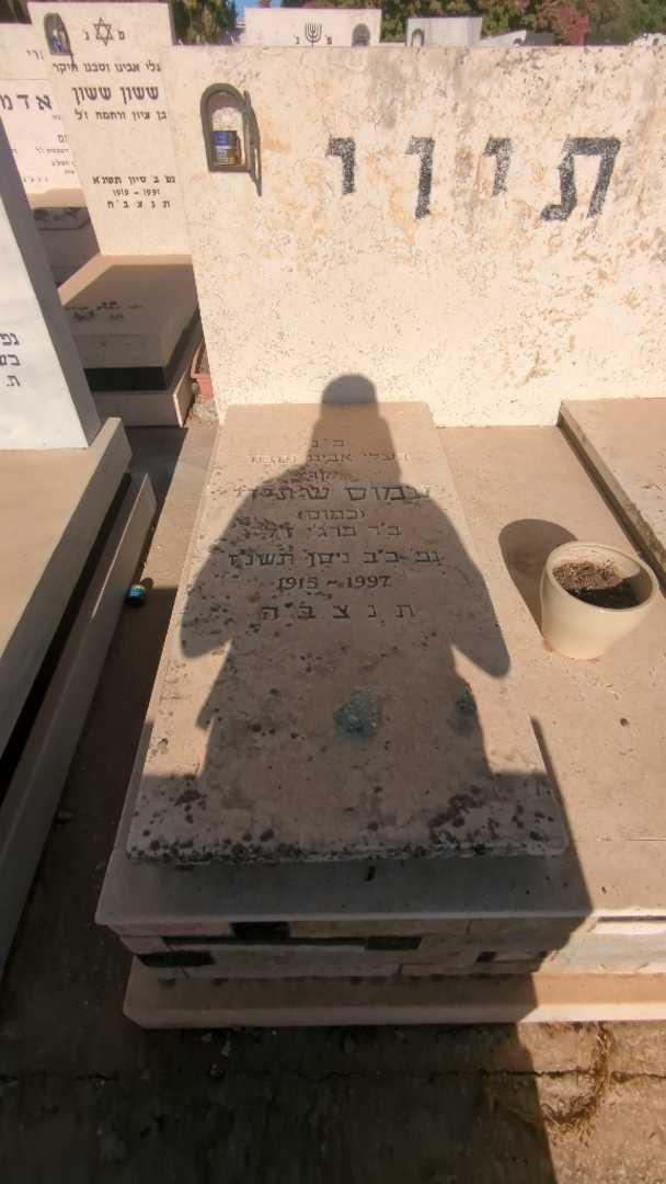 קברו של עמוס "כמוס" שתיוי. תמונה 1