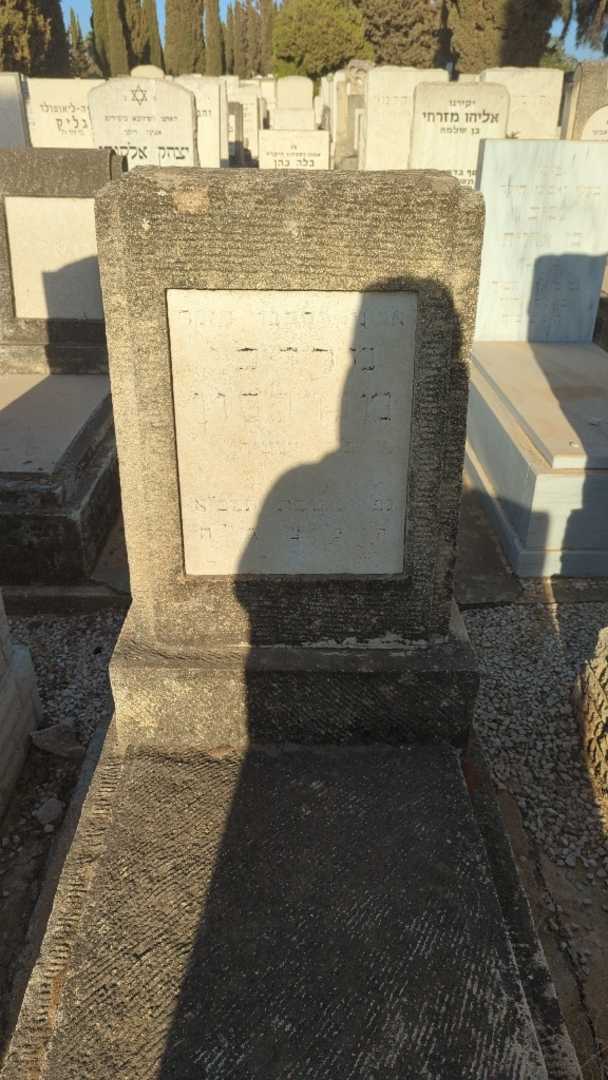 קברו של מרדכי מנדלסון. תמונה 1