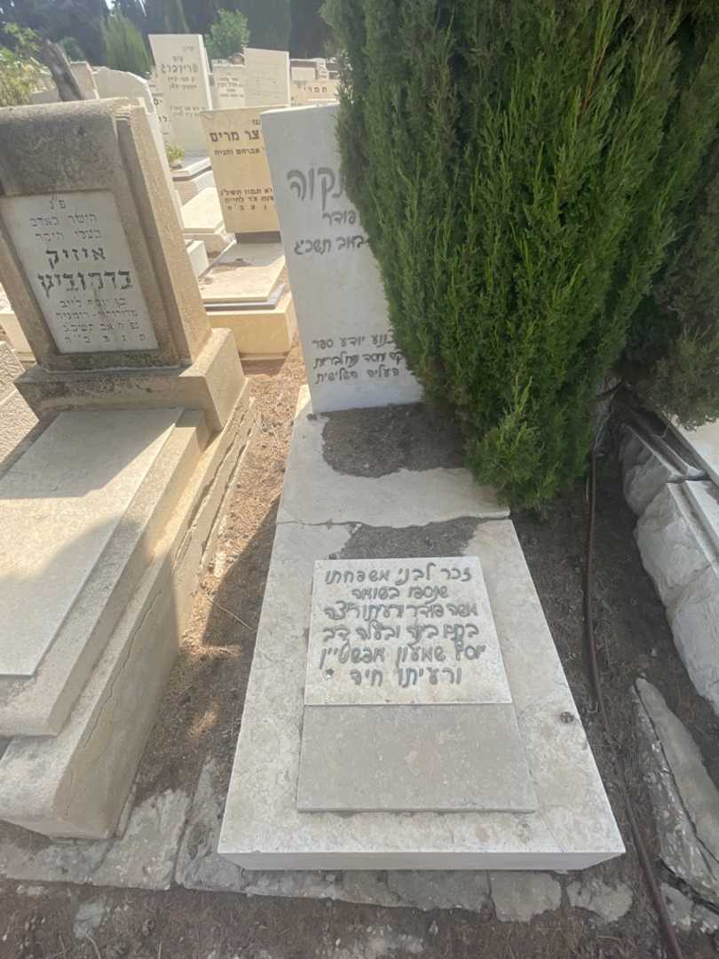 קברו של יוסף  שמעון אפשטיין. תמונה 1