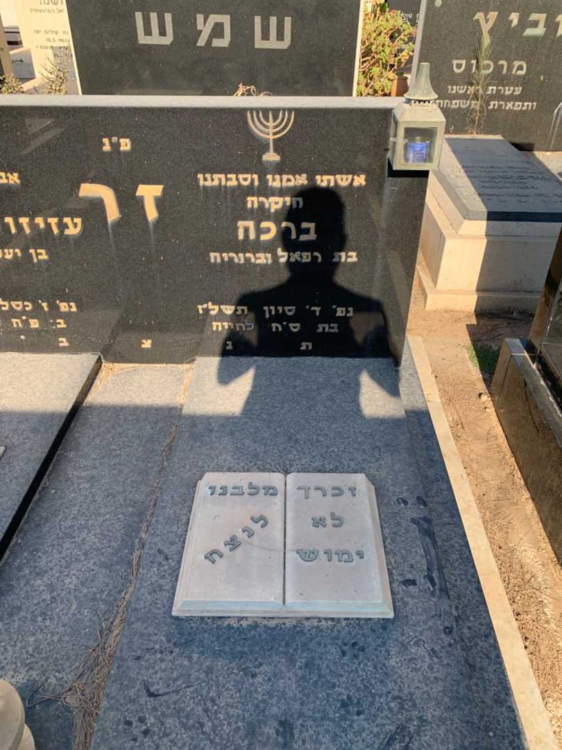 קברו של ברכה זר. תמונה 2