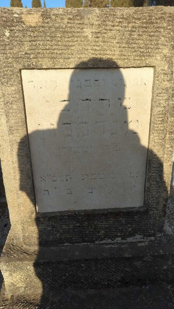 קברו של מרדכי מנדלסון. תמונה 2