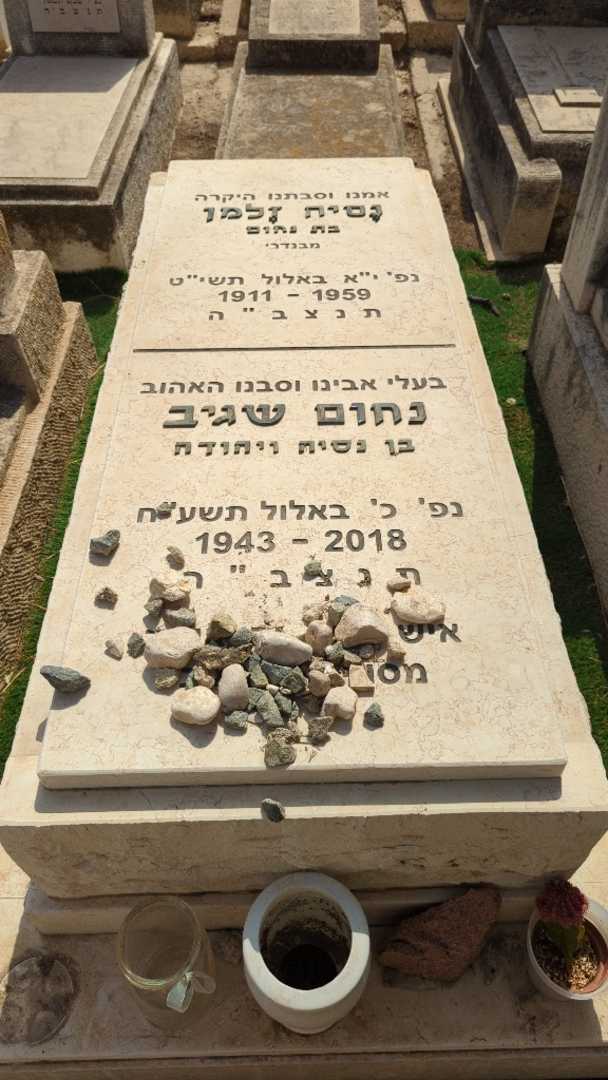 קברו של נחום שגיב