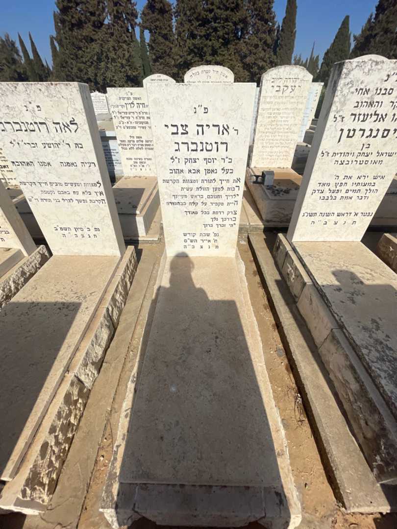 קברו של אריה צבי רוטנברג