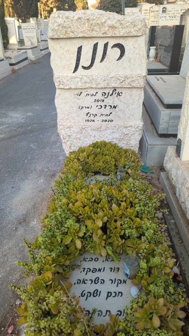 קברו של אילנה רונן