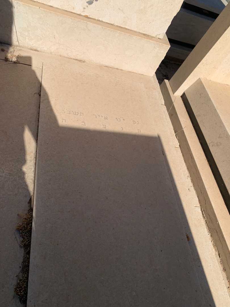 קברו של שרה שפרה וינברג (ויברנצ'יק). תמונה 3