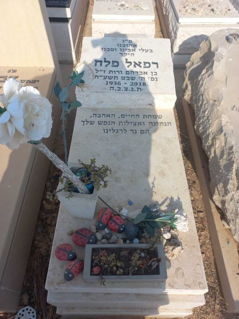 קברו של רפאל פלח