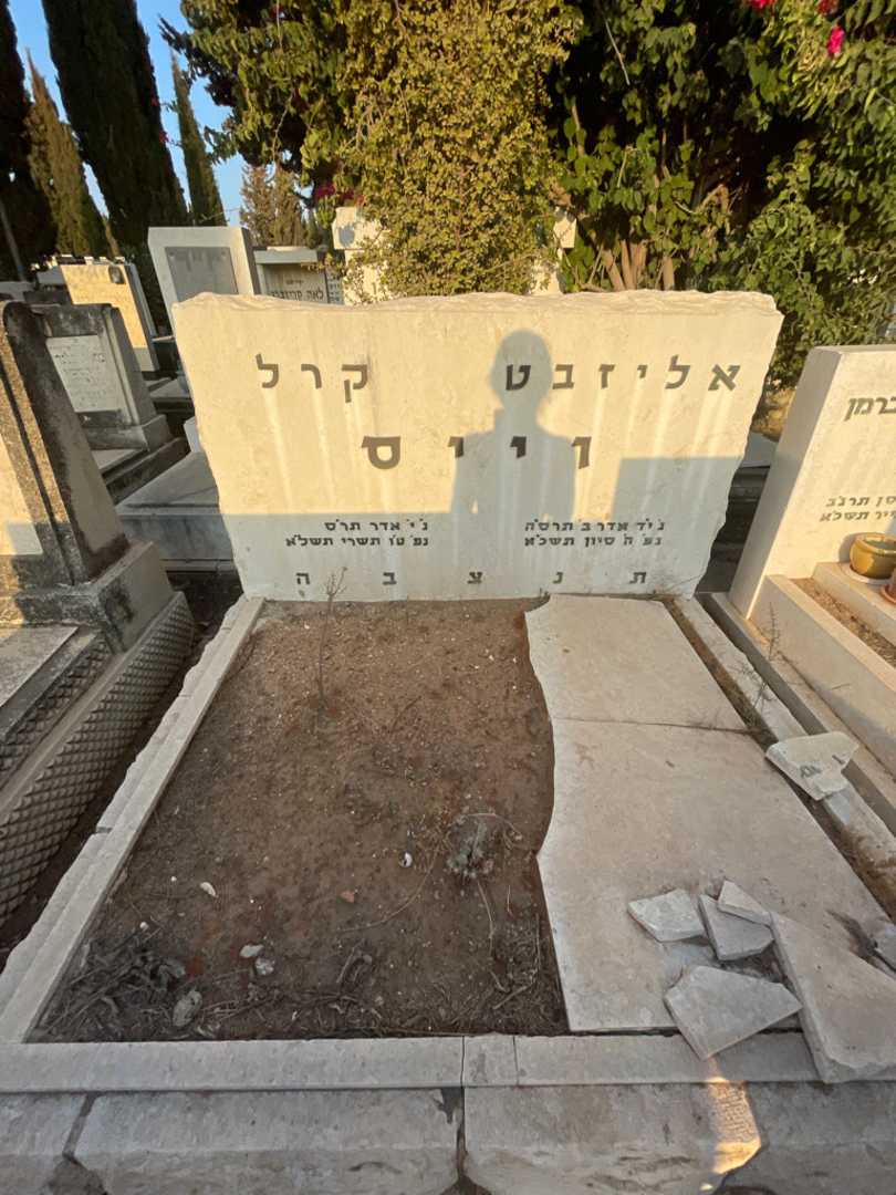 קברו של קרל וייס. תמונה 1