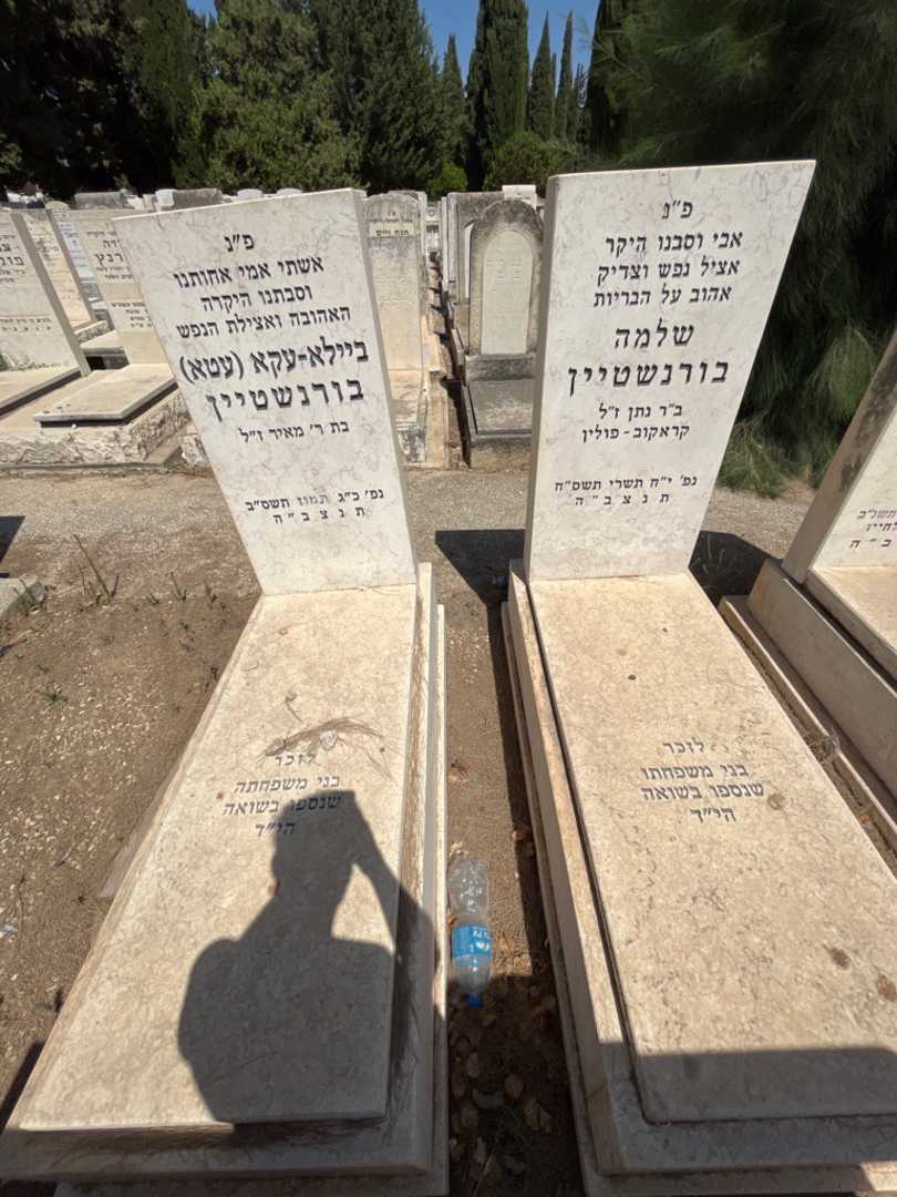 קברו של ביילא-עקא "עטא" בורנשטיין. תמונה 2