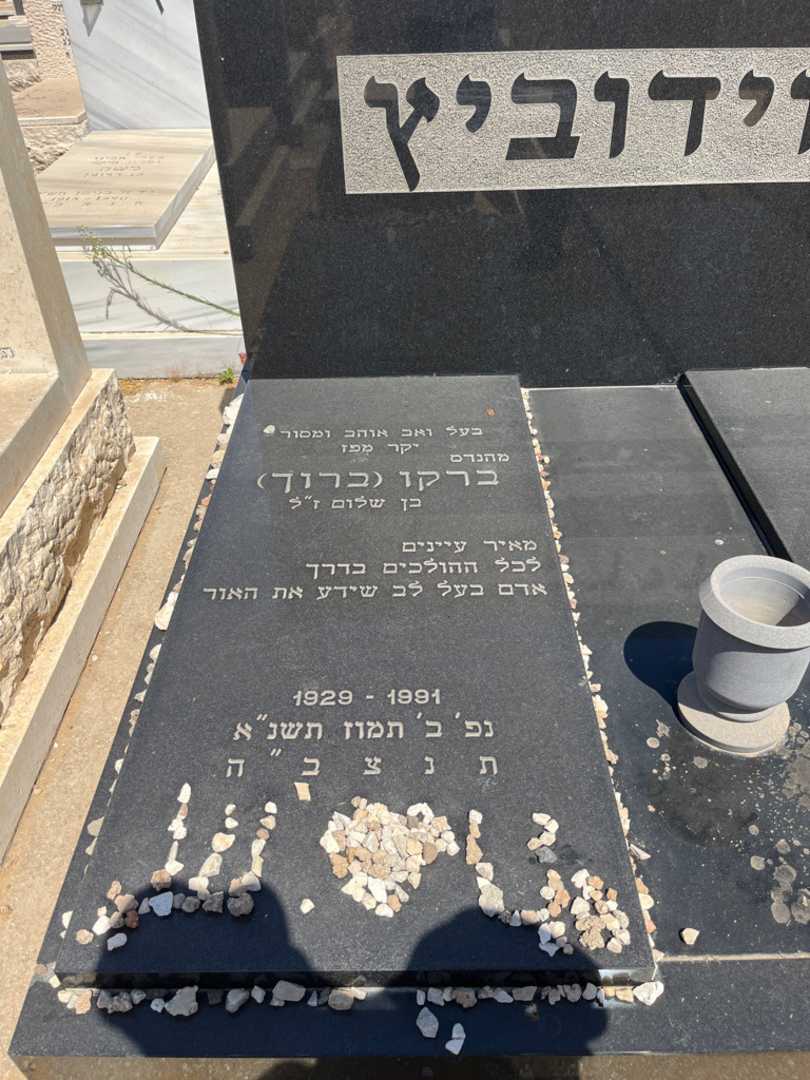 קברו של ברקו "ברוך" דוידוביץ. תמונה 2