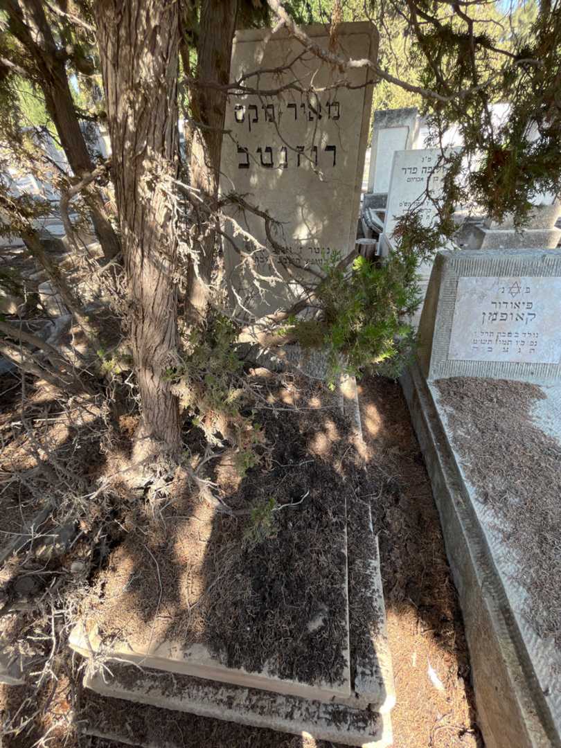 קברו של מאיר מקס רוזנטל