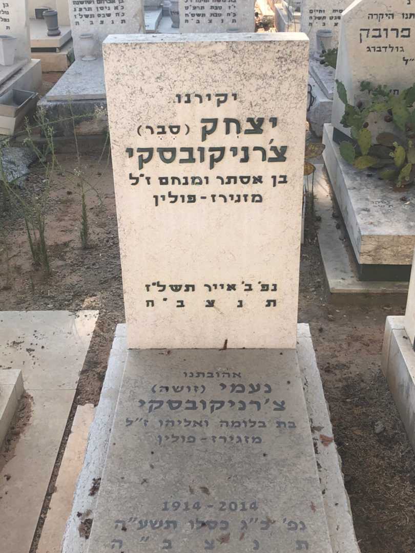 קברו של יצחק "סבר" צ'רניקובסקי. תמונה 2