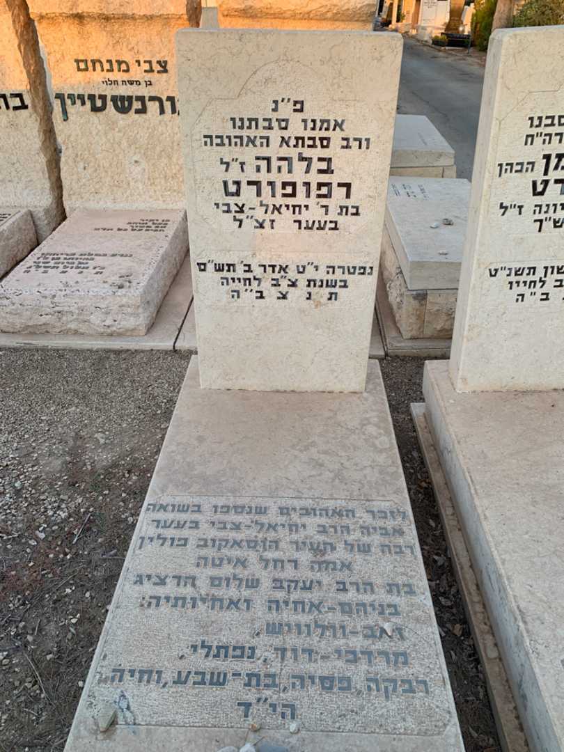 קברו של יעקב שלום הרציג