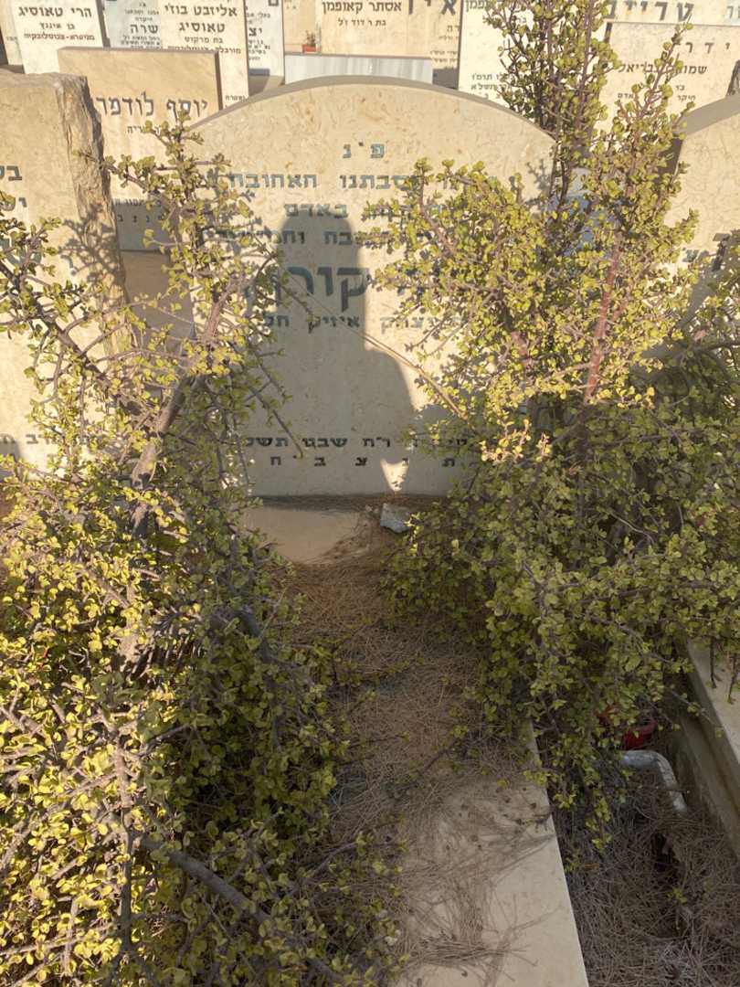 קברו של לאה קורן. תמונה 1