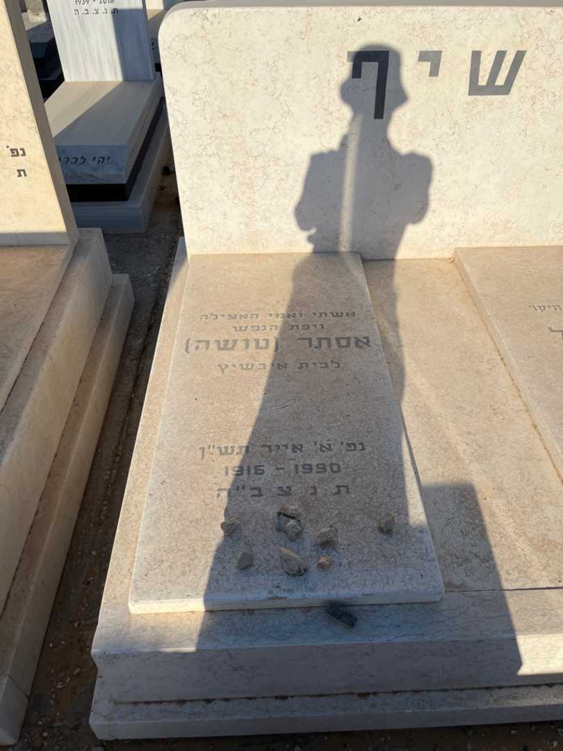 קברו של אסתר "טושה" שיף. תמונה 1