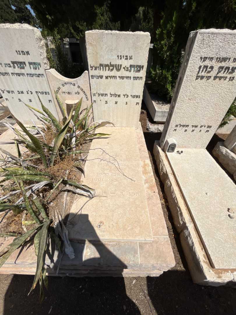 קברו של שלמה יפת. תמונה 1
