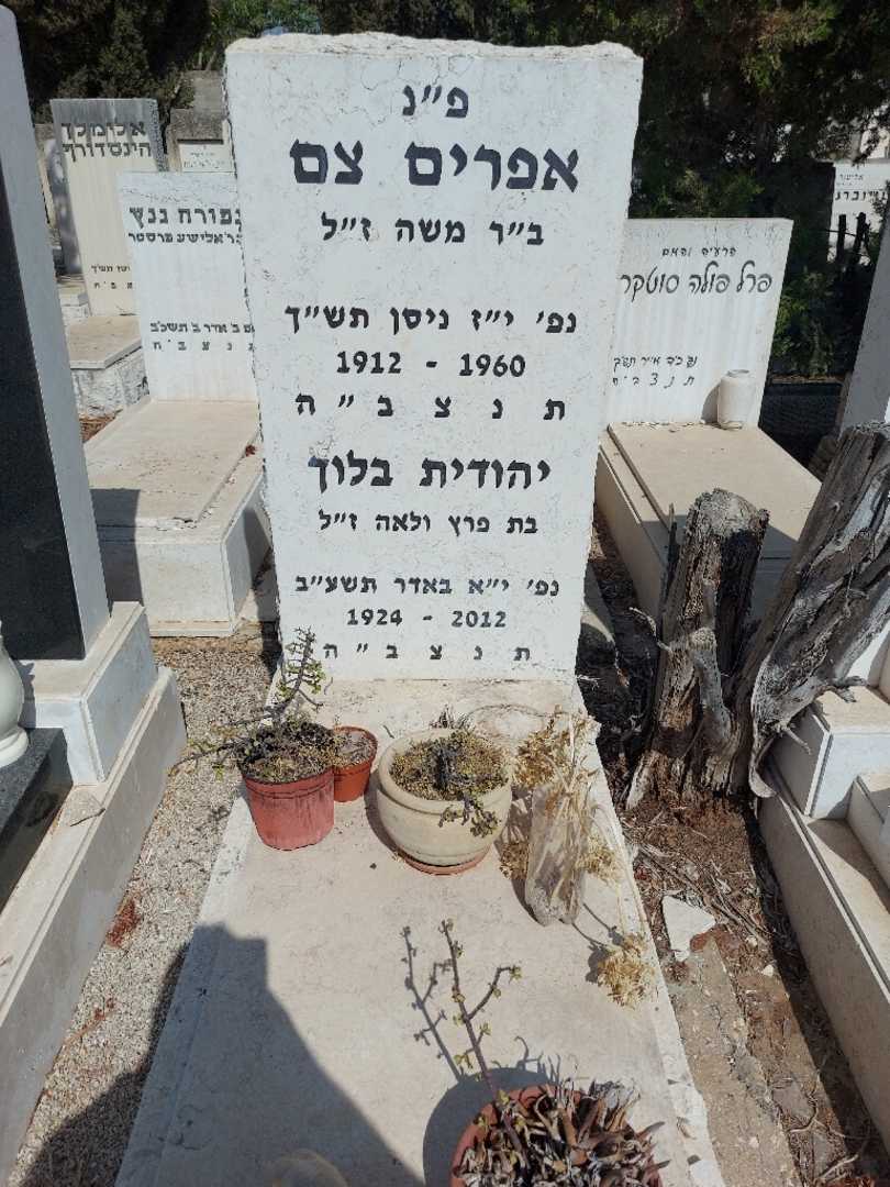 קברו של אפרים צם