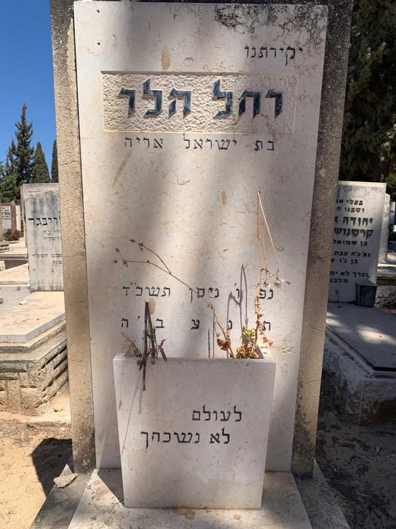 קברו של רחל הלר. תמונה 2