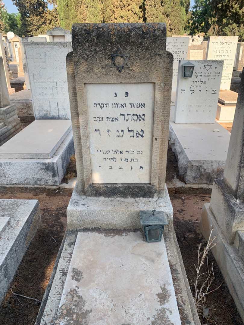 קברו של אסתר אלעזר