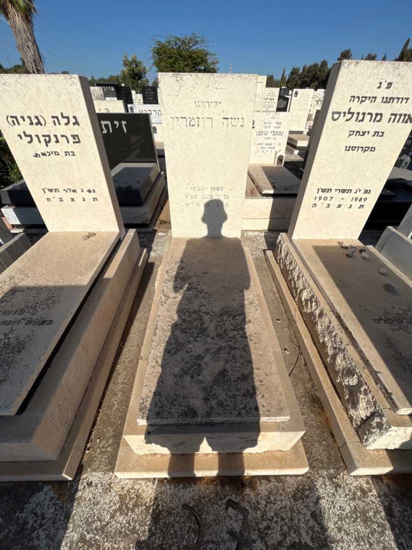 קברו של נשה רוזמרין