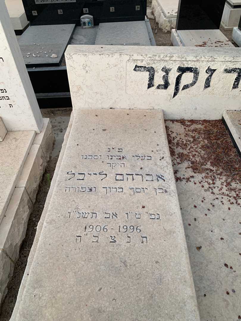 קברו של אברהם לייבל ברוקנר. תמונה 2