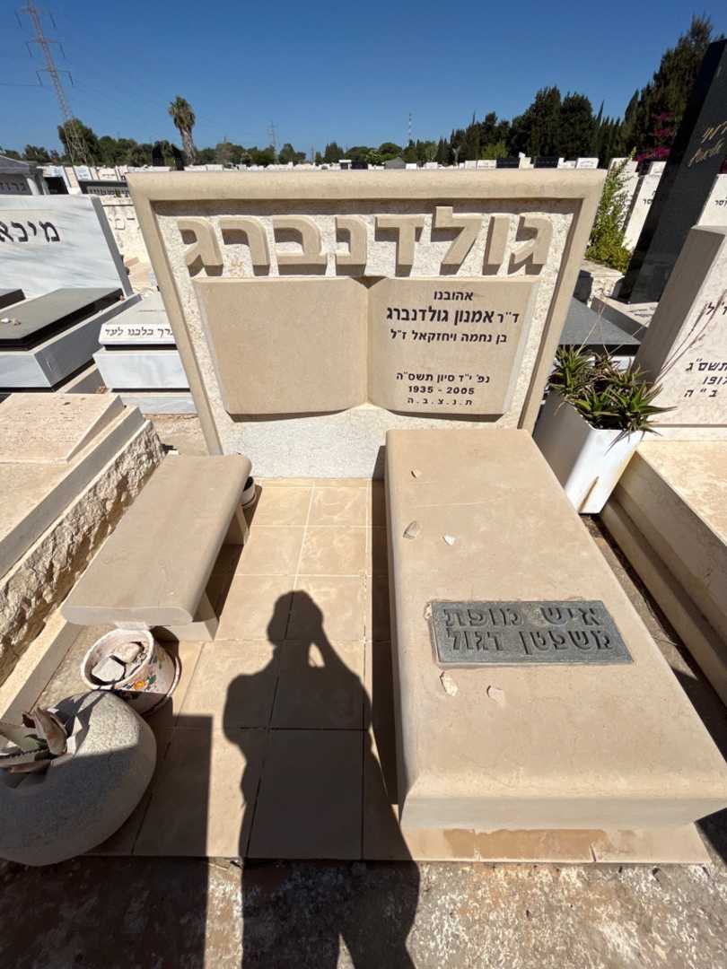 קברו של אמנון גולדנברג. תמונה 2