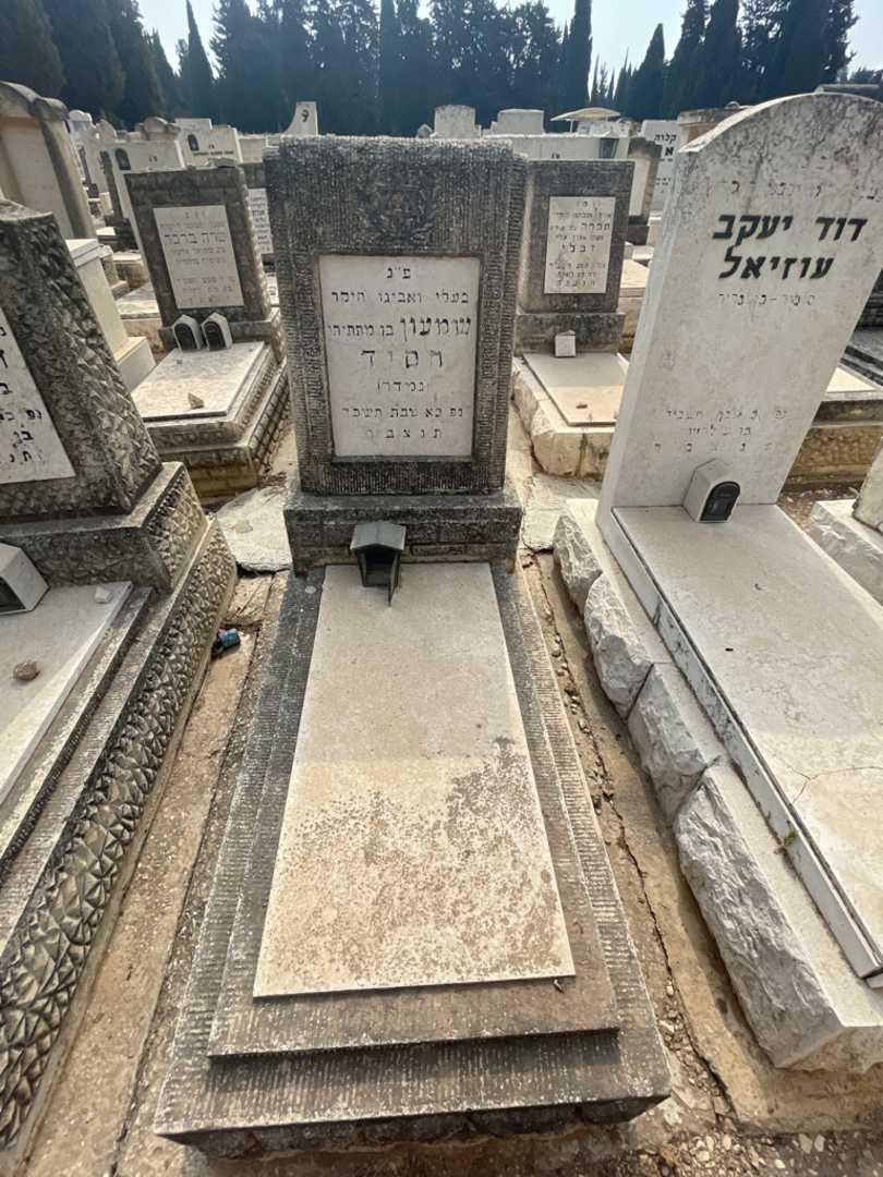 קברו של שמעון "נמדר" חסיד