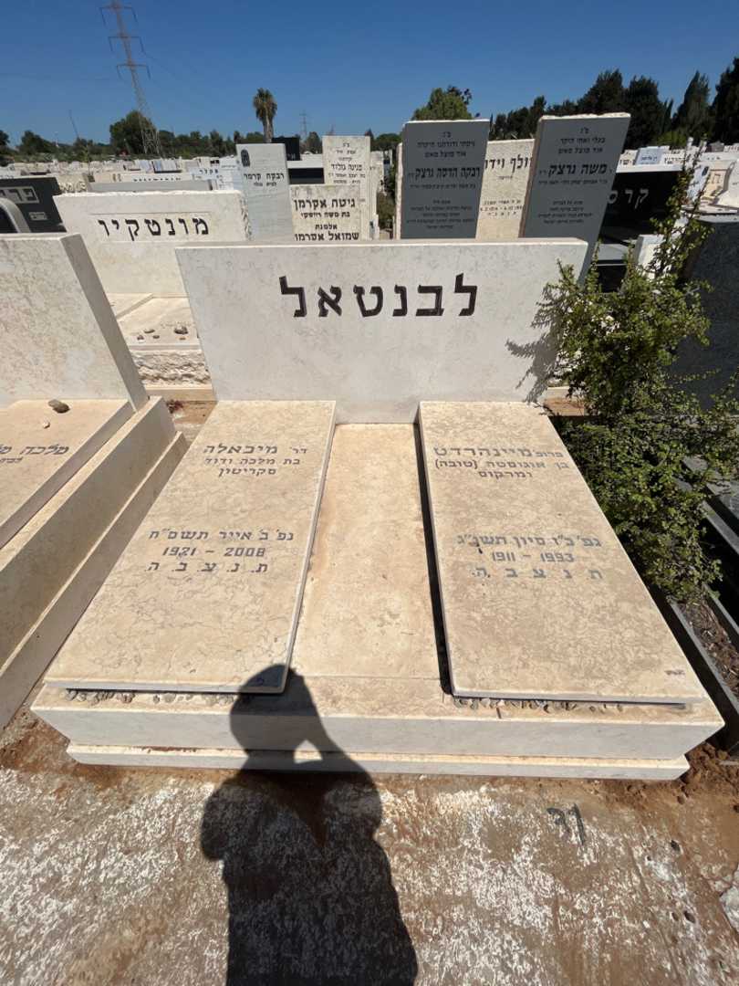 קברו של מיכאלה לבנטאל. תמונה 1