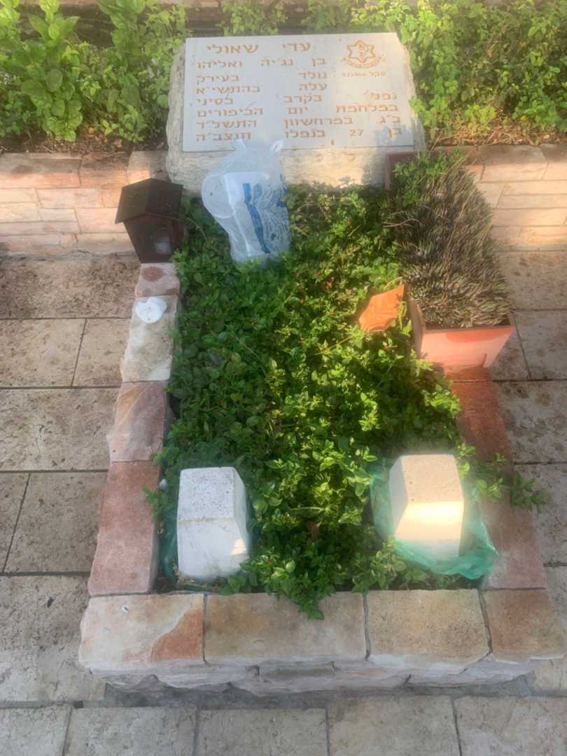 קברו של עדי שאולי