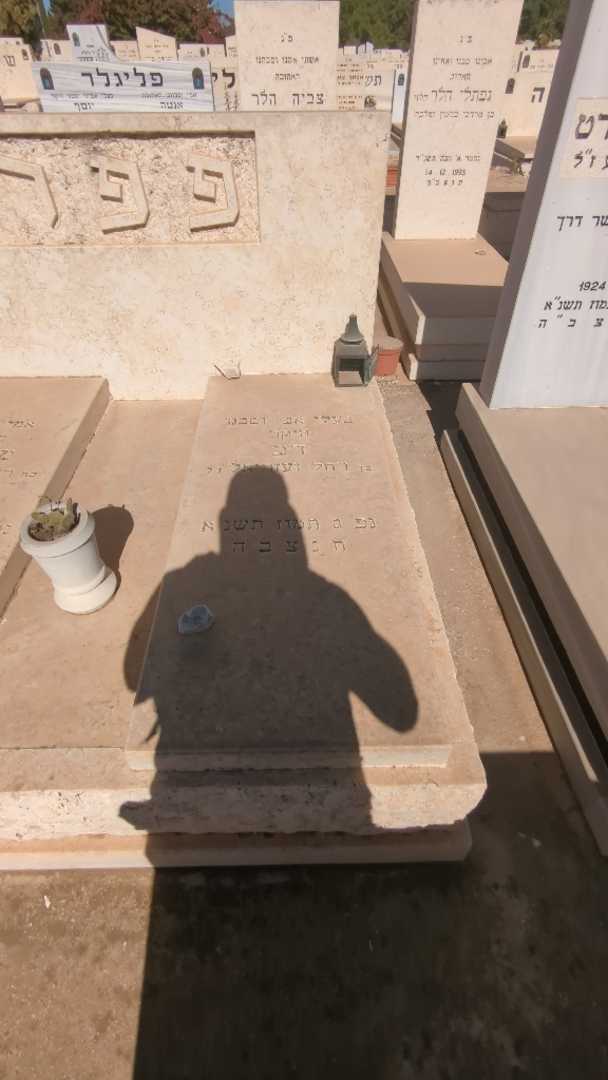 קברו של דב פפר. תמונה 1