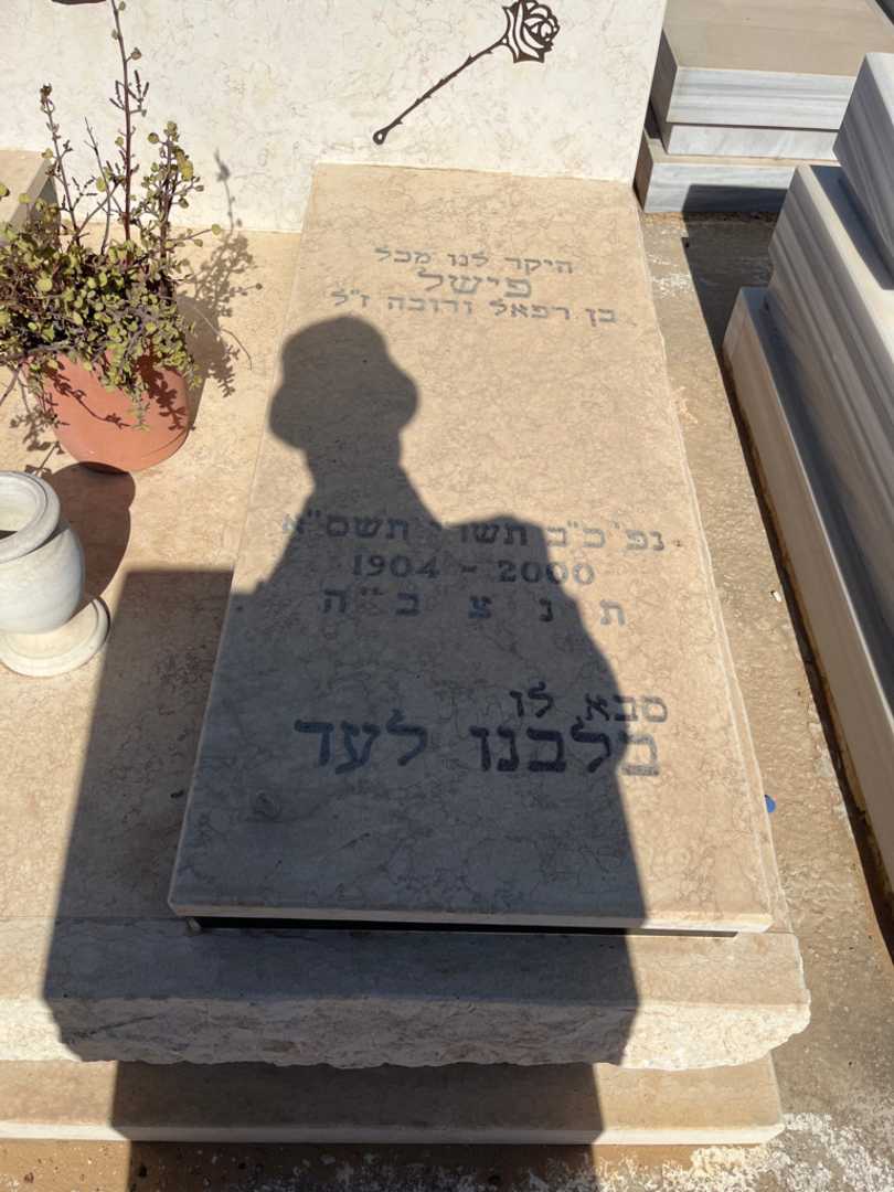 קברו של פישל רדזלי. תמונה 1