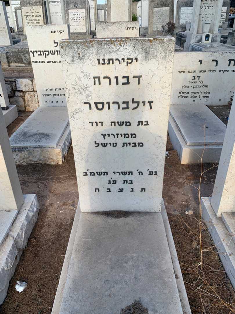 קברו של דבורה זילברוסר