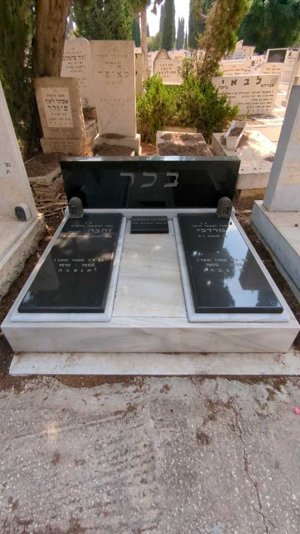 קברו של מרדכי בכר. תמונה 2