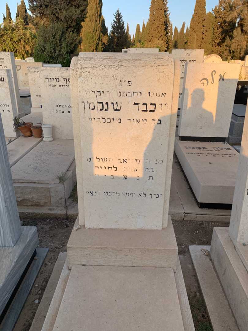קברו של יוכבד שנקמן