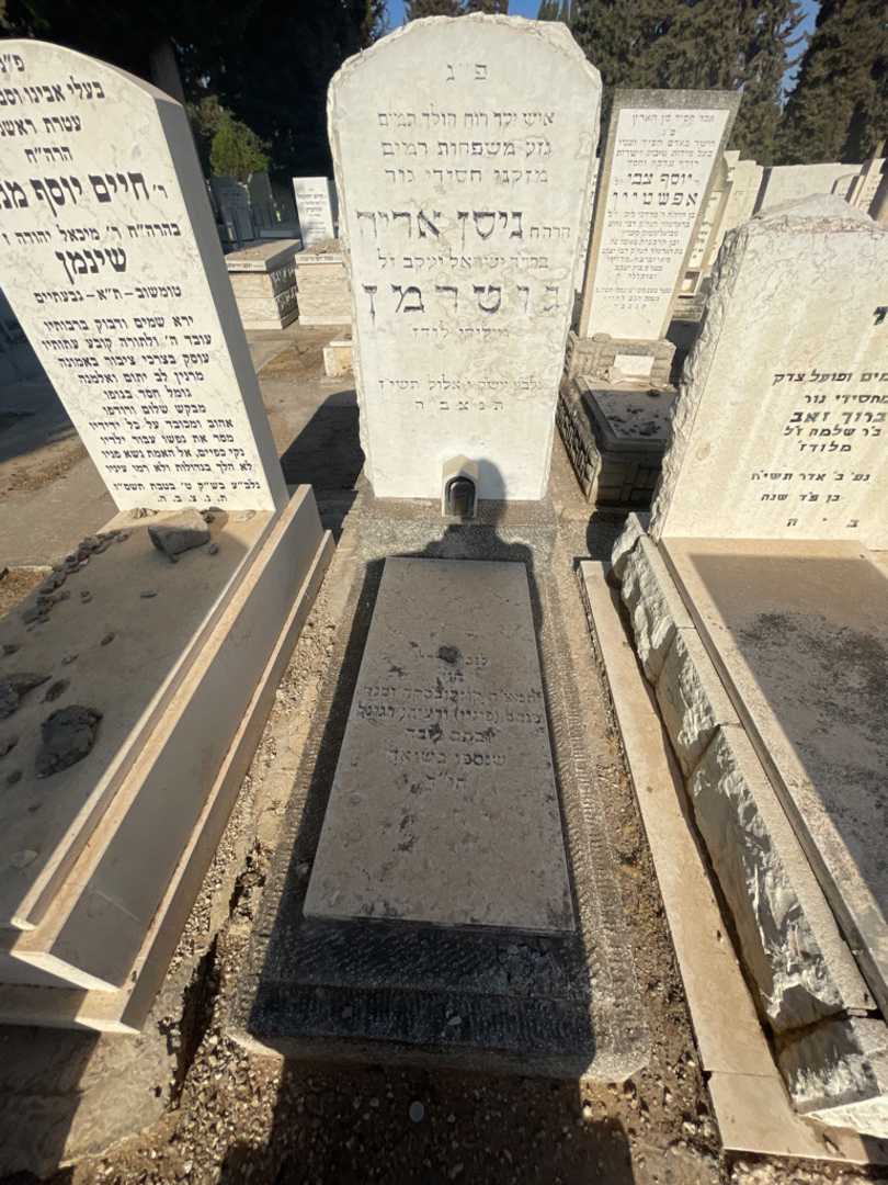 קברו של ניסן אריה גוטרמן