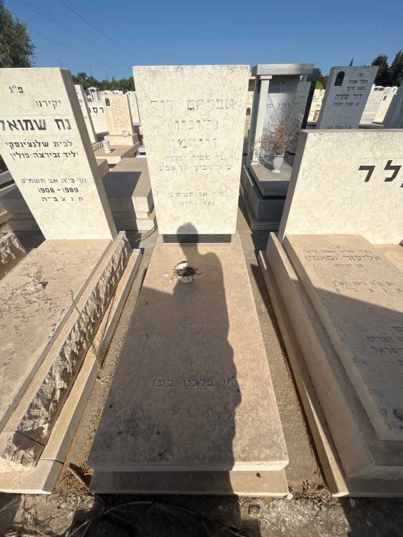קברו של אברהם דוד "דוניו" זיידמן