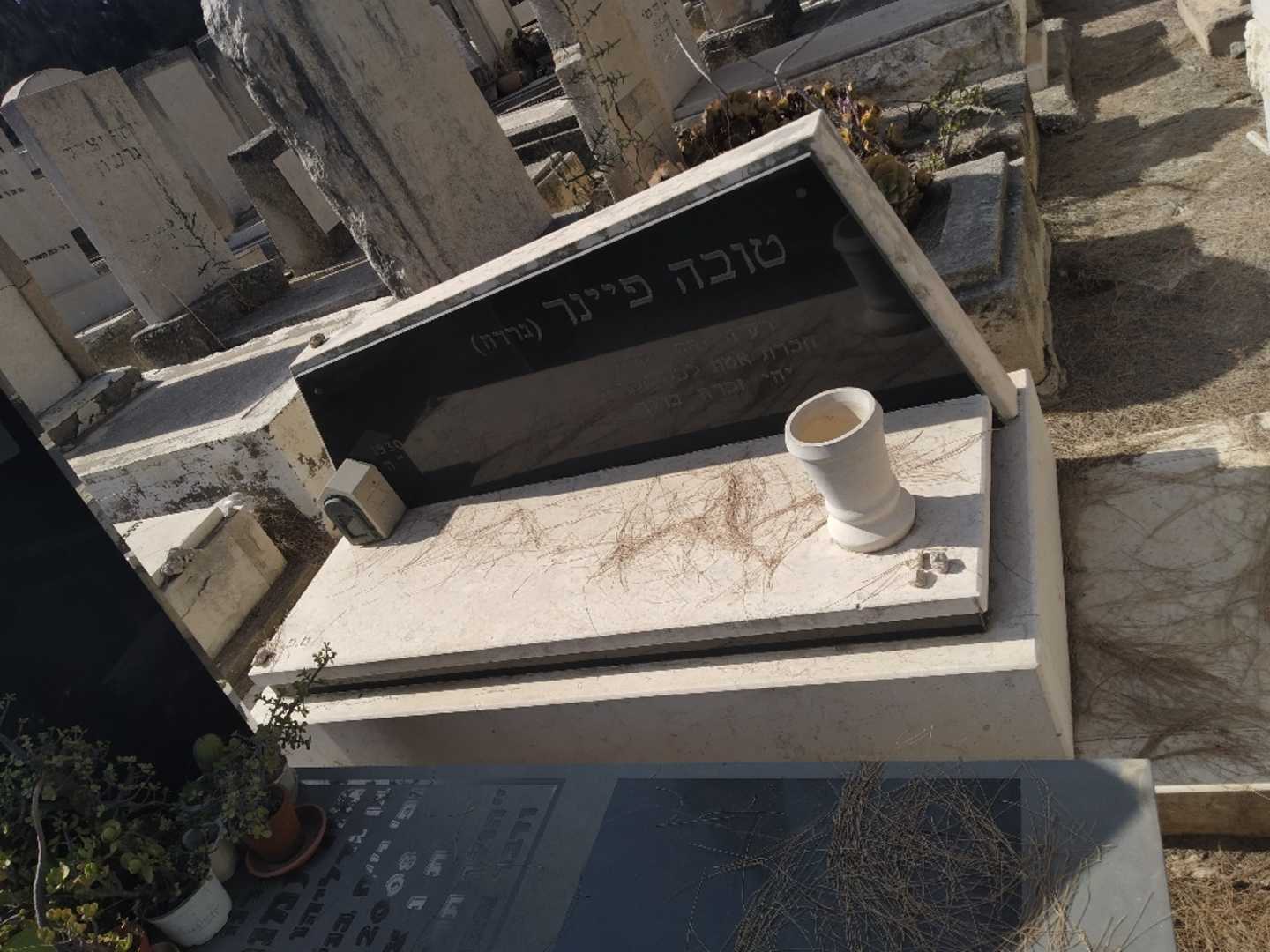 קברו של טובה "גרדה" פיינר