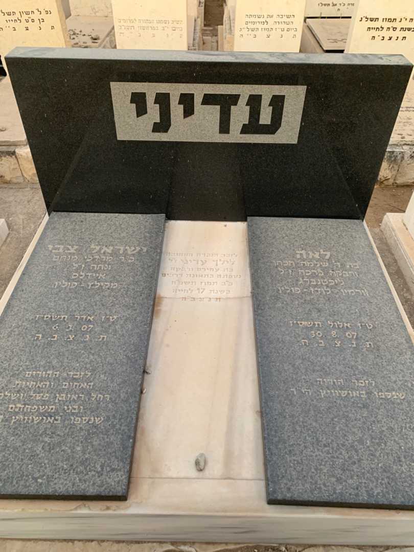 קברו של לאה עדיני. תמונה 1