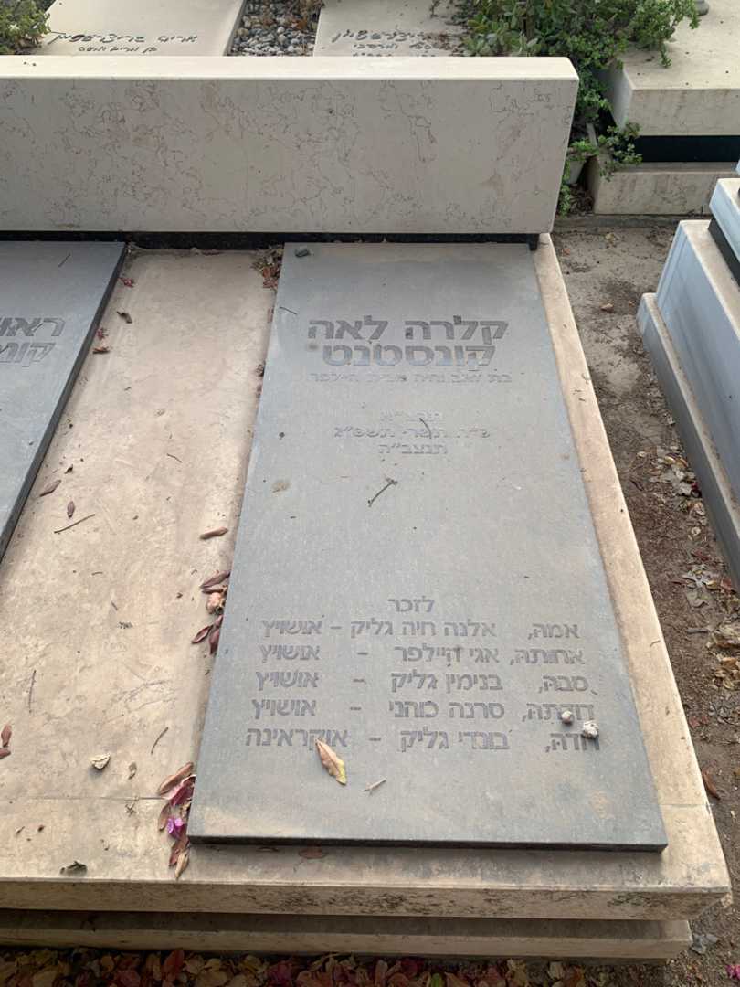 קברו של בנימין גליק. תמונה 2