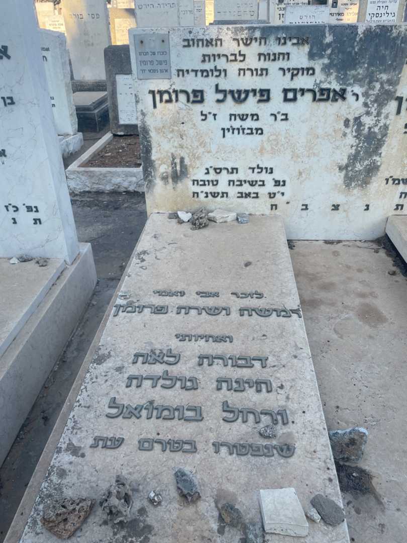 קברו של שרה פרומן. תמונה 2