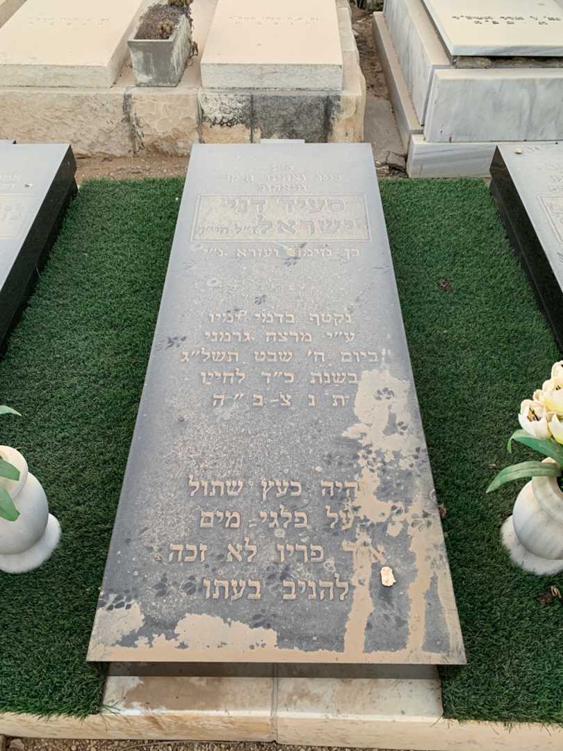 קברו של סעיד דני ישראל. תמונה 2