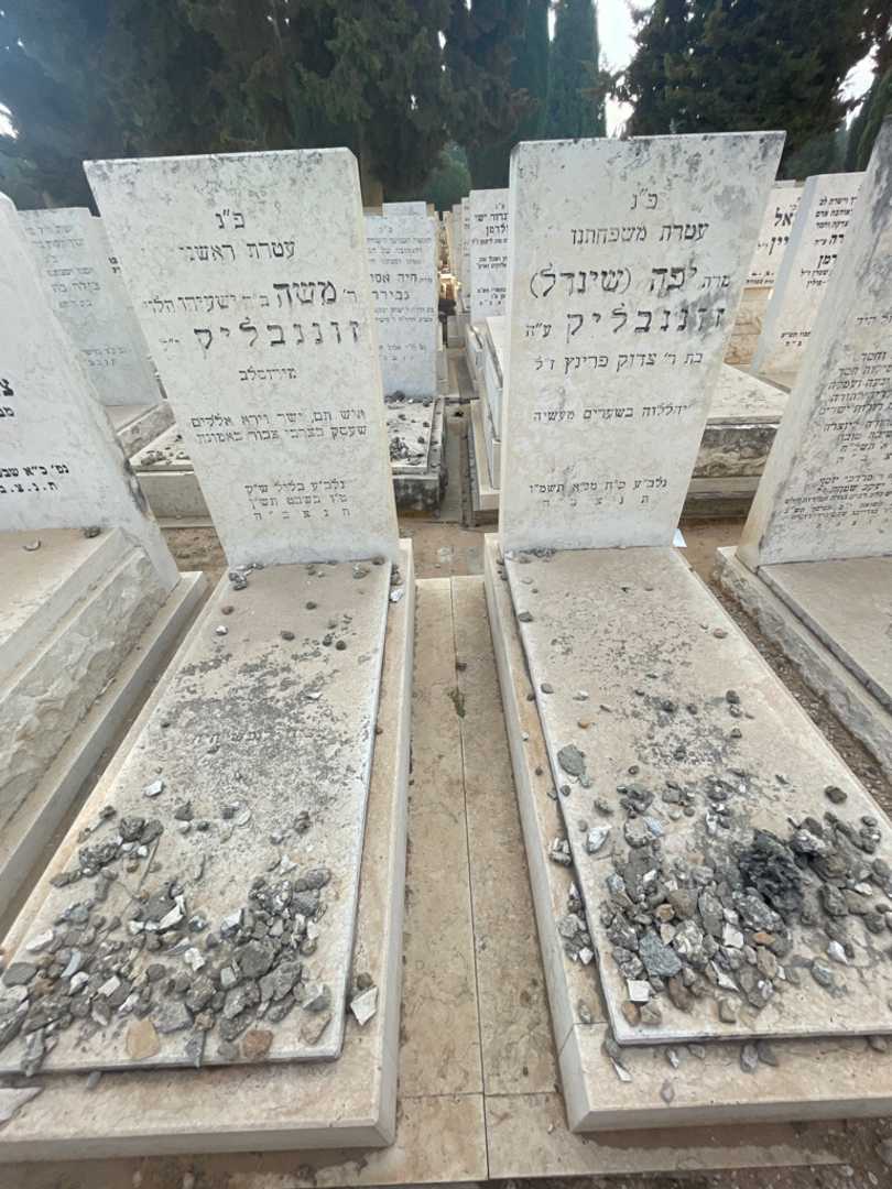 קברו של משה זוננבליק. תמונה 1