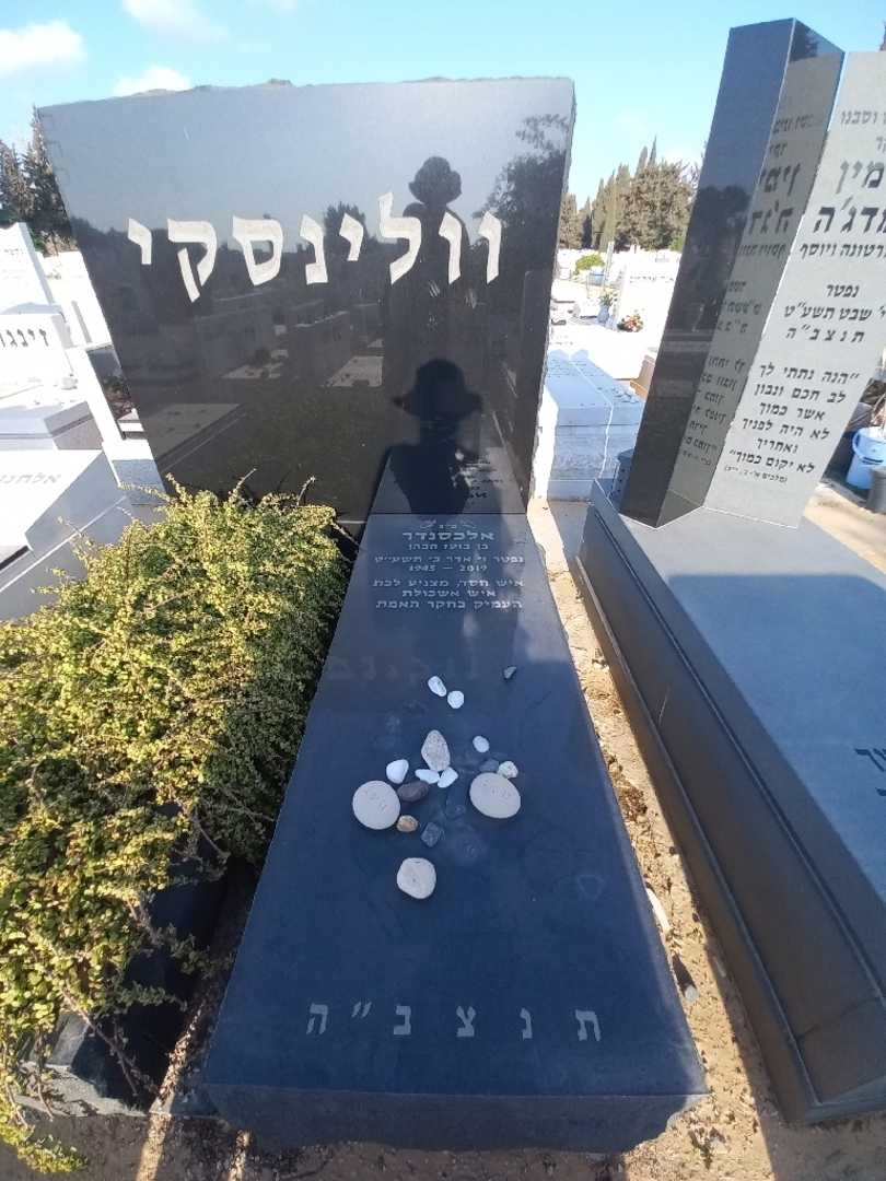 קברו של אלכסנדר וולינסקי. תמונה 1