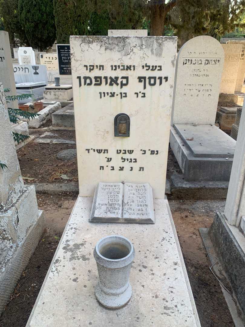 קברו של יוסף קאופמן