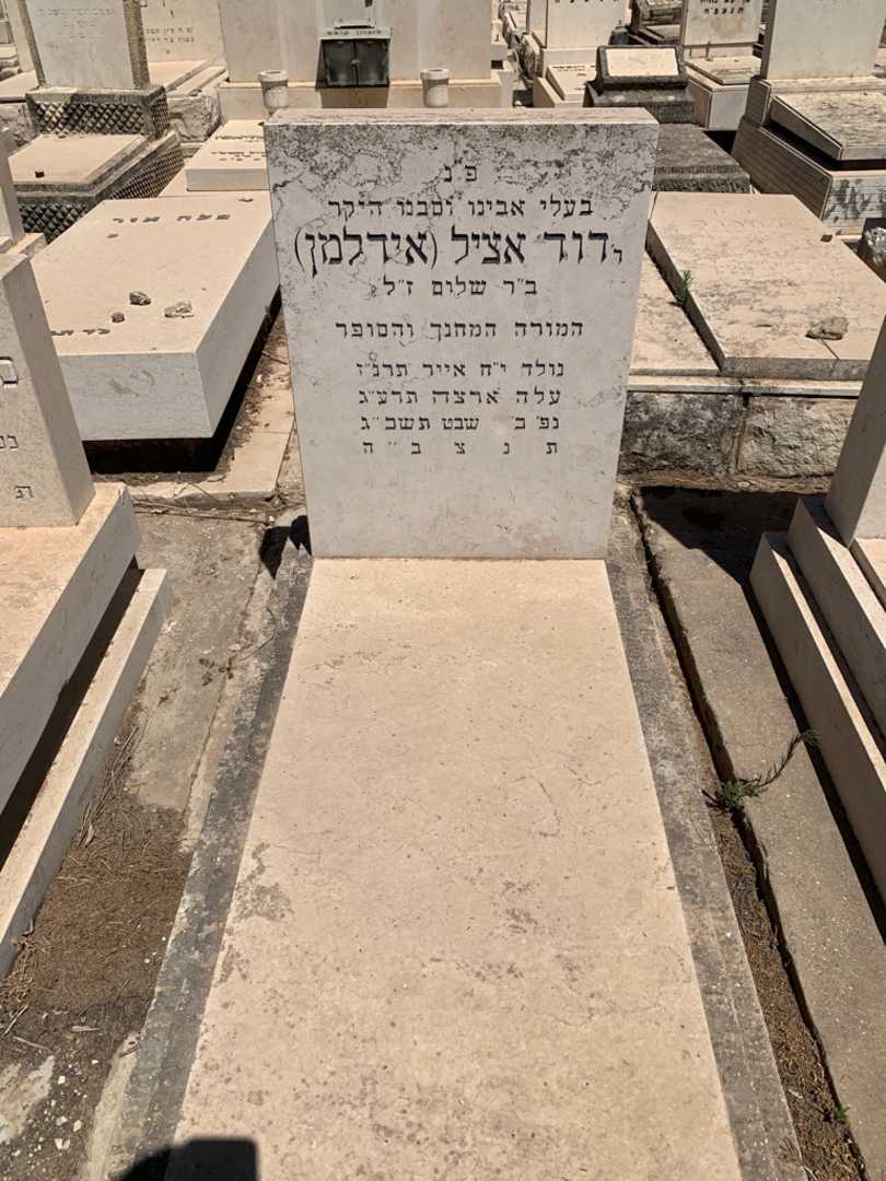 קברו של דוד אציל (אידלמן)