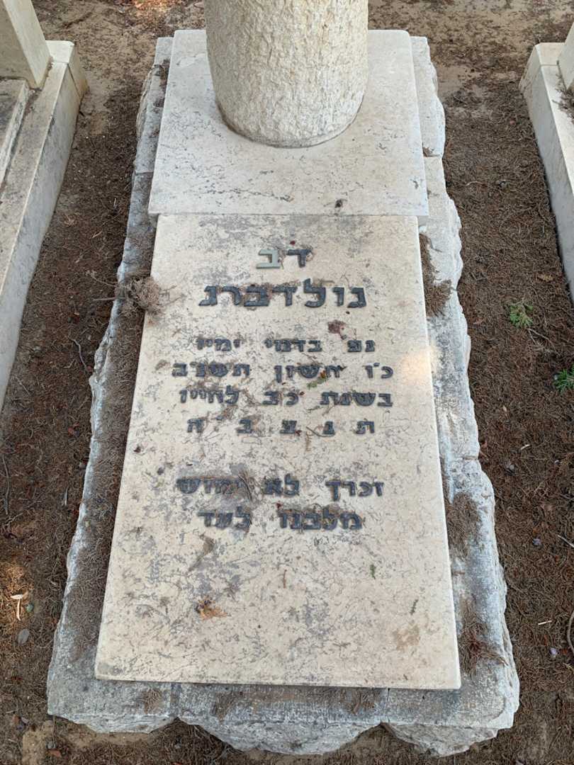 קברו של דב גולדברג. תמונה 3