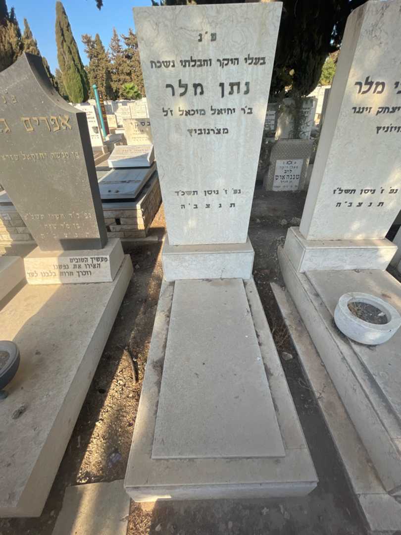קברו של נתן מלר. תמונה 2