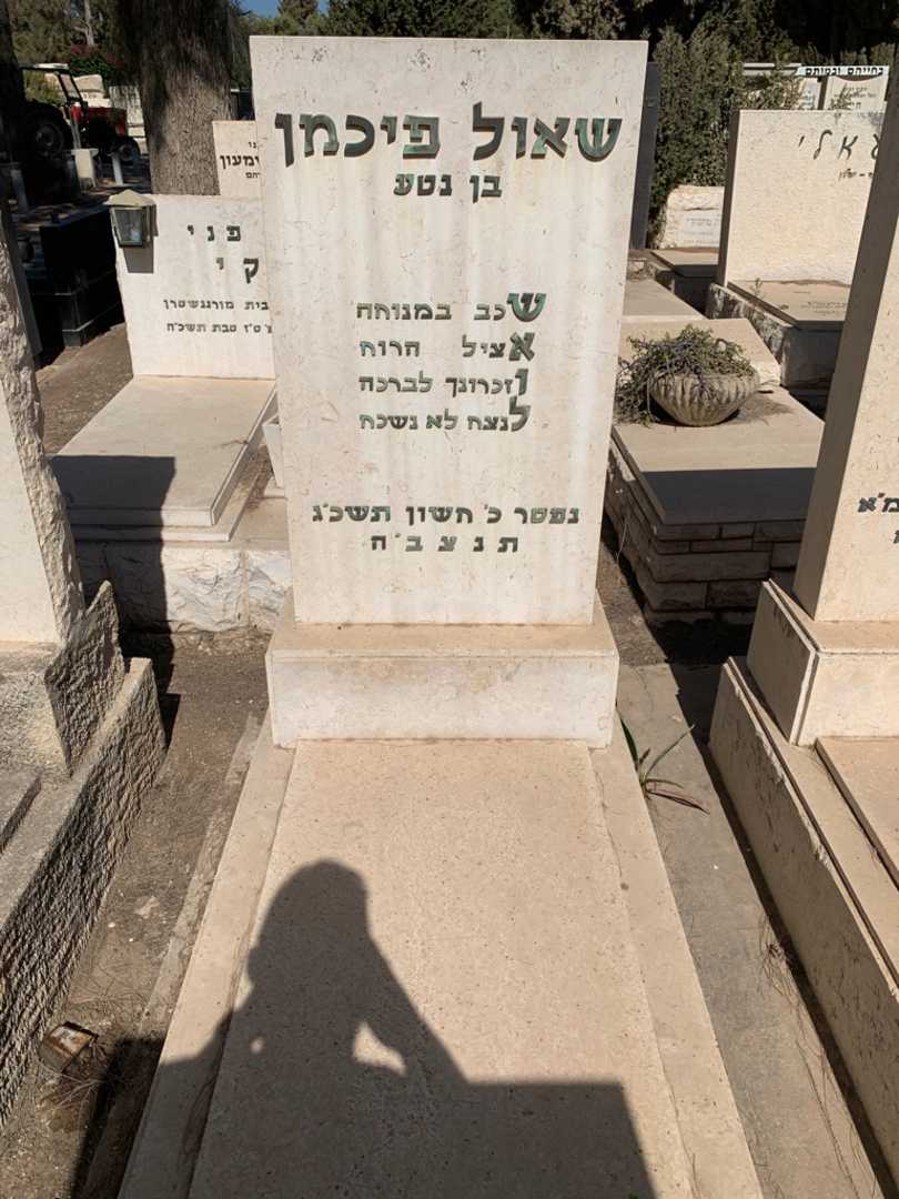 קברו של שאול פיכמן